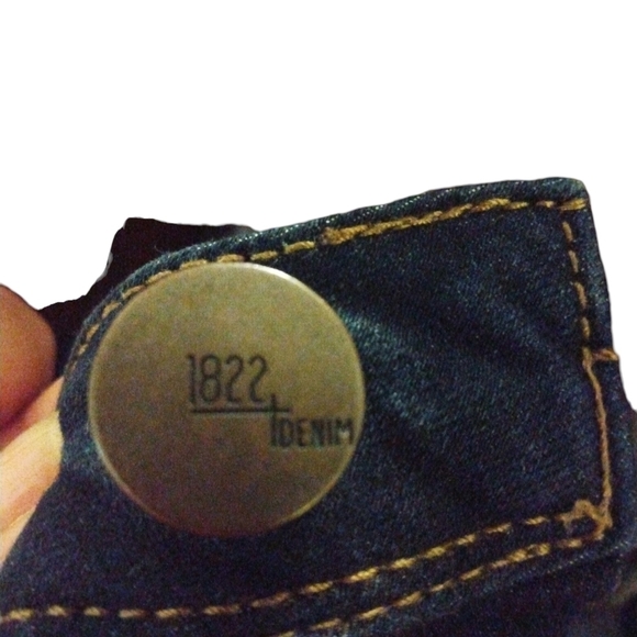 1822 Denim Adrianna Ankle Skinny Flattering Comfy Stretch Plus Sized Jeans 24W - Picture 4 of 8